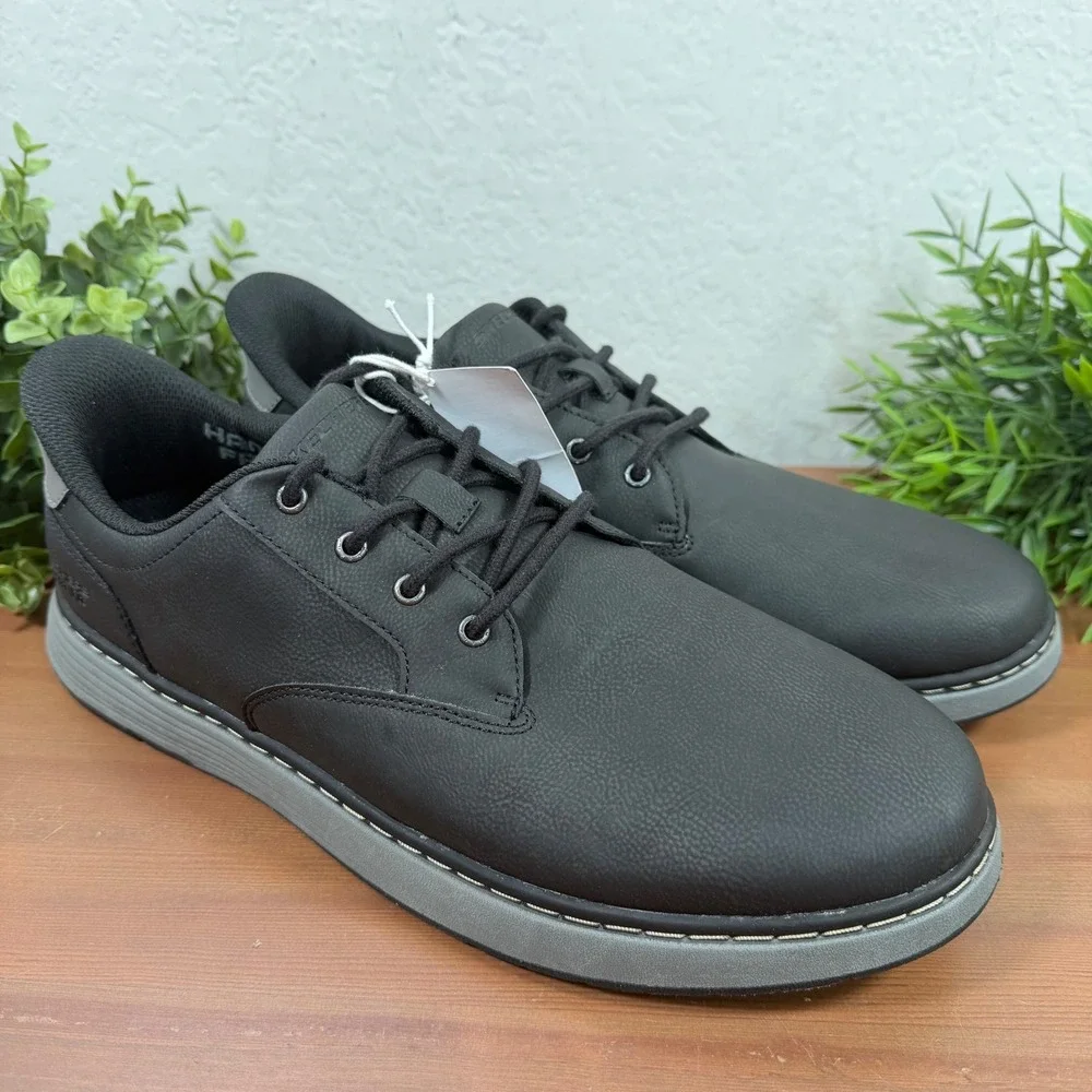 Skechers Men's Hands Free Swift Fit Casual Shoes Black Size 12